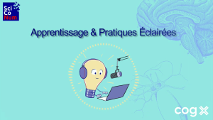 Anne-Eva Lebourdais parle de l'efficacité pédagogique en e-learning dans le podcast de Cog'X
